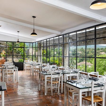 Hotel Restaurant Les Remparts Venasque Bagian luar foto